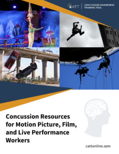 Concussion Resources for Motion Picture, Film and Live Performance Workers