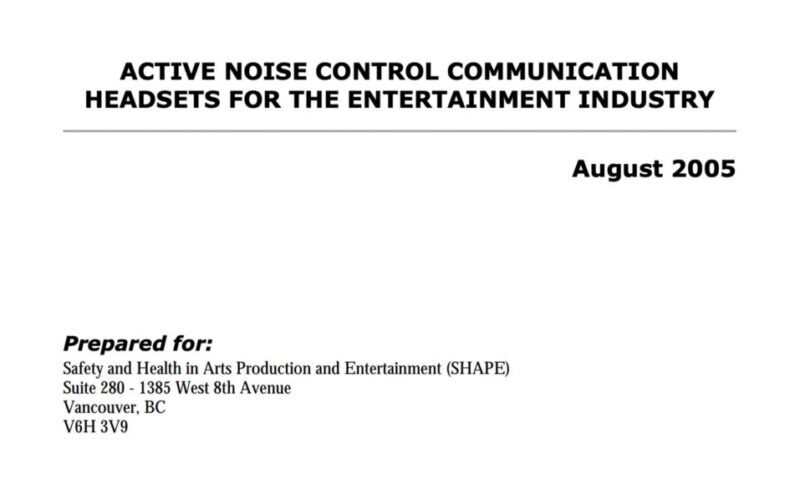 Active-noise-control-communication-headsets-for-the-entertainment-industry-Report