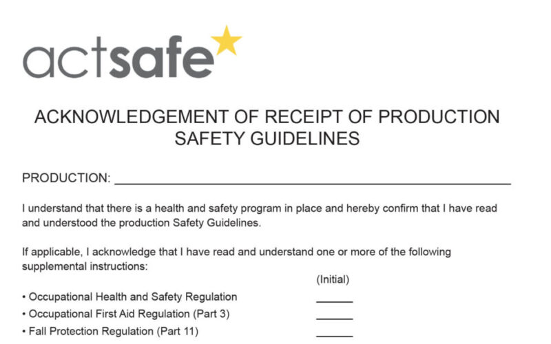 Acknowledgement-of-receipt-of-production-safety-guidelines-checklist-PDF