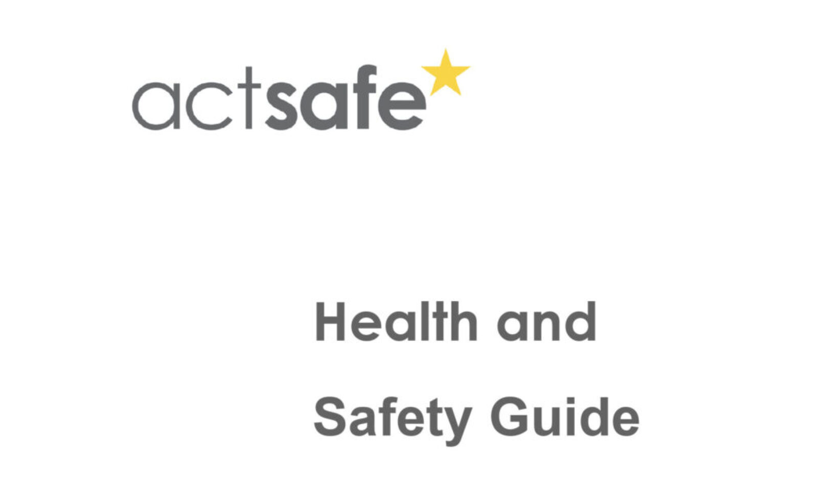 Health and Safety Guide for Live Performance (Festivals)