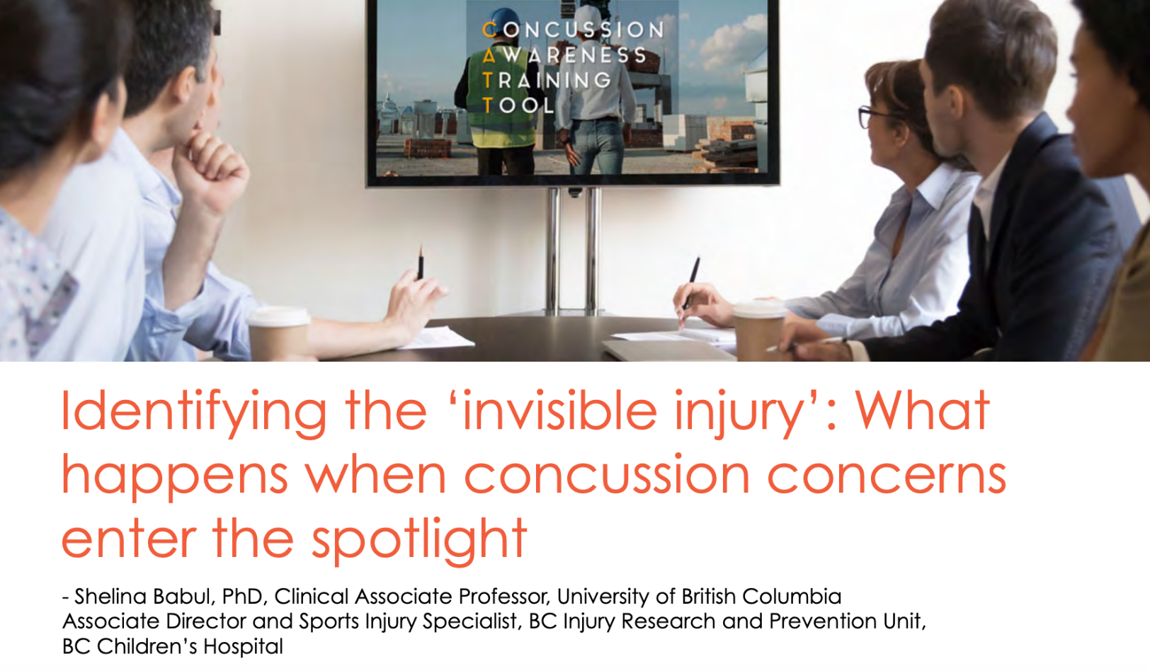Identifying the ‘invisible injury’: What happens when concussion concerns enter the spotlight