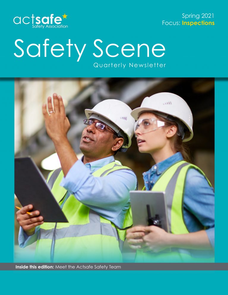Conduct inspections to help build healthy and safe workplaces