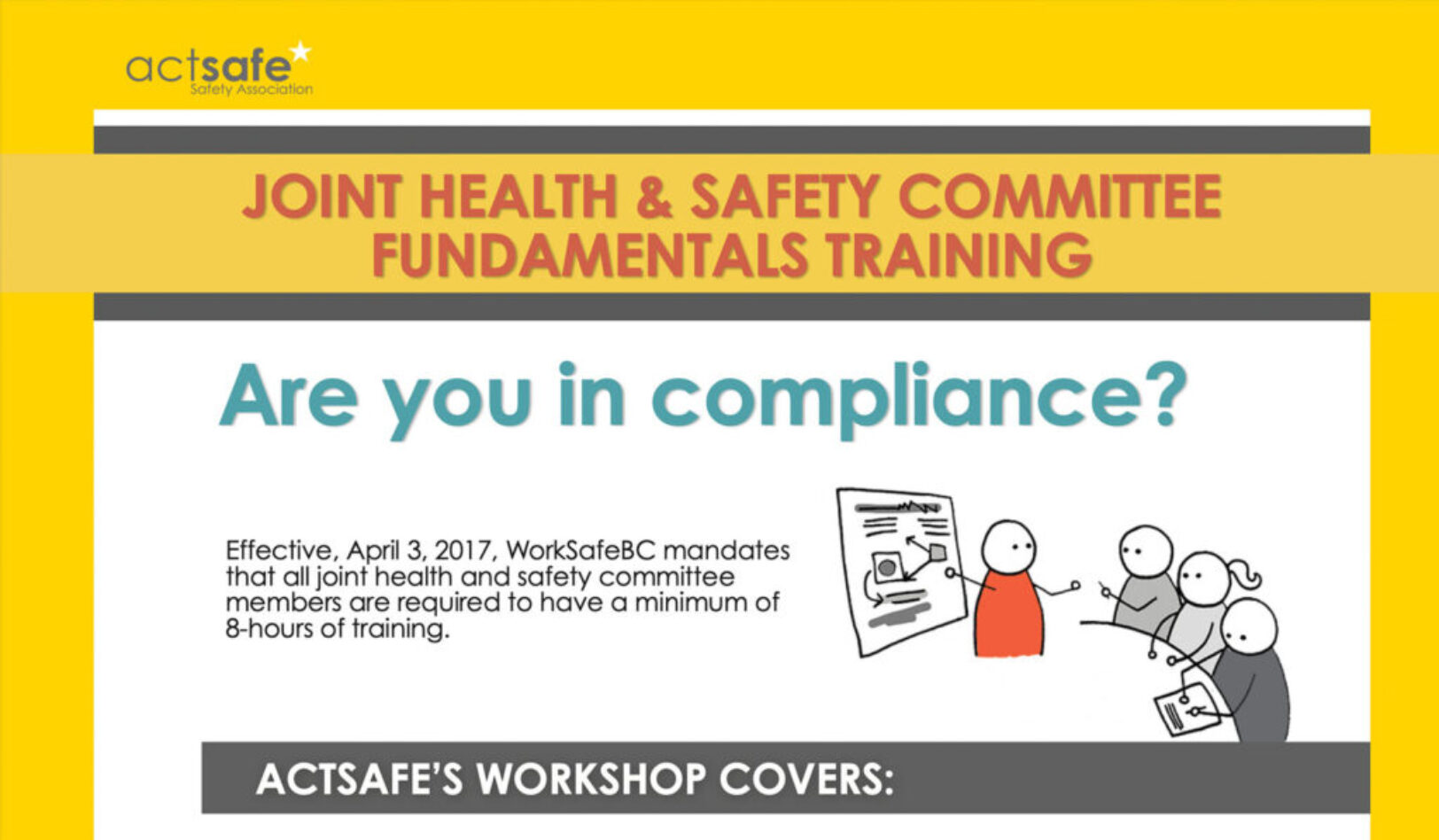 Joint Health & Safety Committee Fundamentals Group Training Fillable Form