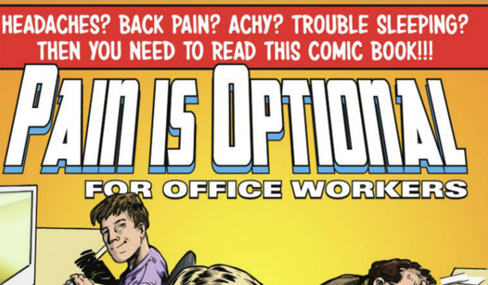 Pain Is Optional For Office Workers Comic Link