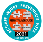 Actsafe Injury Prevention Week 2021